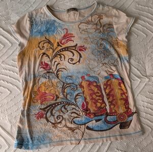 Blue Canyon Western Style Tee